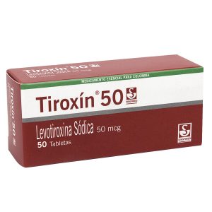 CAJA - Tiroxin 50 Mcg Tableta