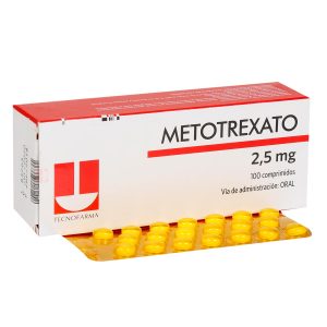 CAJA - Metotrexato 2.5mg Tableta